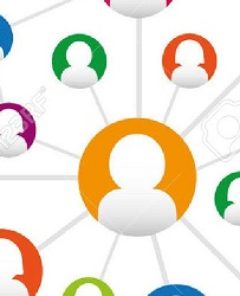 28078486-comunicazione-comunità-internet-di-chat-social-network